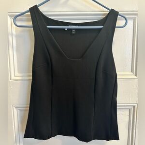 Express black sleeveless top size S